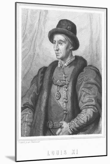 Louis XI by Jacques Etienne Pannier-Stefano Bianchetti-Mounted Giclee Print