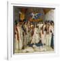 Louis Xi Presiding Over a Meeting of the Order Os Saint Michel-Jean Fouquet-Framed Giclee Print