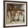 Louis Xi Presiding Over a Meeting of the Order Os Saint Michel-Jean Fouquet-Framed Giclee Print