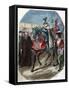 Louis XII (1462-1515) King of France Entering the City of Genoa., 1851. Coloured-Louis Dupre-Framed Stretched Canvas