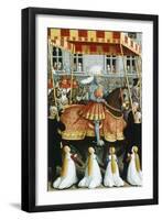 Louis XII Entering Genoa, Miniature from the Voyage to Genoa-null-Framed Giclee Print