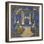 Louis XII et Anne de Bretagne en prière-null-Framed Giclee Print