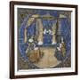 Louis XII et Anne de Bretagne en prière-null-Framed Giclee Print