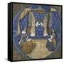 Louis XII et Anne de Bretagne en prière-null-Framed Stretched Canvas