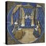 Louis XII et Anne de Bretagne en prière-null-Stretched Canvas