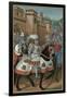 Louis XII, King of France, Riding Out with His Army to Chastise the City of Genoa, 24 April 1507-Jean Marot-Framed Giclee Print