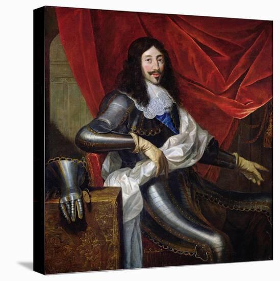Louis XIII (1601-43) King of France and Navarre, after 1630-Justus van Egmont-Stretched Canvas