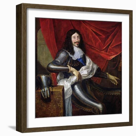 Louis XIII (1601-43) King of France and Navarre, after 1630-Justus van Egmont-Framed Giclee Print