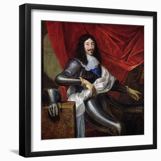 Louis XIII (1601-43) King of France and Navarre, after 1630-Justus van Egmont-Framed Giclee Print