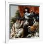 Louis XIII, 17th Century-Simon Vouet-Framed Giclee Print