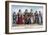 Louis XIII and Anne of Austria-Stefano Bianchetti-Framed Giclee Print