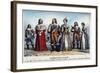 Louis XIII and Anne of Austria-Stefano Bianchetti-Framed Giclee Print