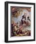 Louis XIII Dedicating the Church of Notre-Dame-Des-Victoires to the Virgin in 1629, 1748-53-Carle van Loo-Framed Giclee Print