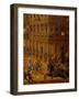 Louis XIII on Horseback and Cardinal Richelieu on Balcony, Detail from Part of Four Elements-null-Framed Giclee Print