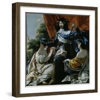 Louis XIII-Simon Vouet-Framed Giclee Print