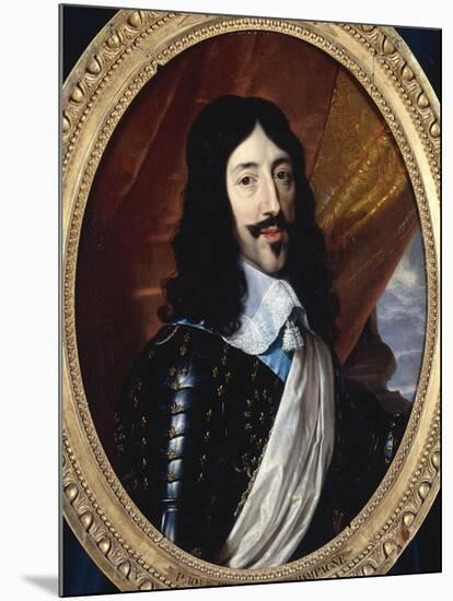 Louis XIII-Philippe De Champaigne-Mounted Giclee Print