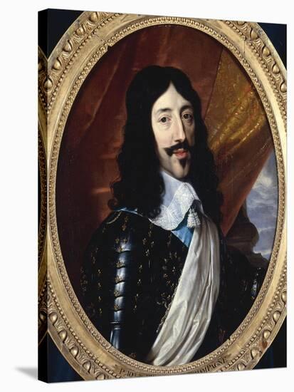 Louis XIII-Philippe De Champaigne-Stretched Canvas