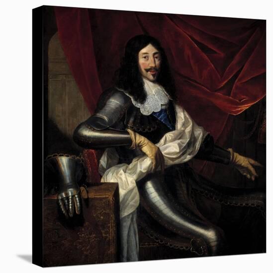 Louis XIII-Justus van Egmont-Stretched Canvas