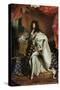 Louis XIV (1638-1715) in Royal Costume, 1701-Hyacinthe Rigaud-Stretched Canvas
