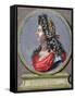 Louis XIV (1638-1715), King of France-Simon Thomassin-Framed Stretched Canvas