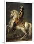 Louis XIV à cheval, roi de France et de Navarre (1638-1715)-René Antoine Houasse-Framed Premium Giclee Print