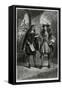 Louis XIV and Colbert-J David-Framed Stretched Canvas