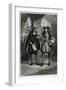 Louis XIV and Colbert-J David-Framed Art Print