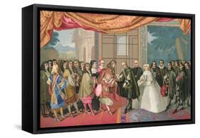 Louis XIV and Felipe Iv-null-Framed Stretched Canvas