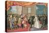 Louis XIV and Felipe Iv-null-Stretched Canvas