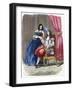 Louis XIV and His Mistress Madame of Montespan (1640-1707)-null-Framed Giclee Print