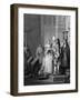 Louis XIV and Maintenon-JM Moreau le Jeune-Framed Art Print