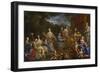 Louis XIV and the Royal Family, 1670-Jean Nocret-Framed Giclee Print