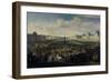 Louis XIV Approaching the Pont Neuf, Paris, 1674-Jan van Huchtenburgh-Framed Giclee Print