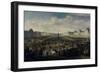 Louis XIV Approaching the Pont Neuf, Paris, 1674-Jan van Huchtenburgh-Framed Giclee Print