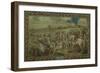 Louis XIV at the Battle of Tournay, June 21, 1667-null-Framed Giclee Print