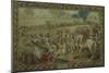 Louis XIV at the Battle of Tournay, June 21, 1667-null-Mounted Giclee Print