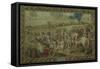 Louis XIV at the Battle of Tournay, June 21, 1667-null-Framed Stretched Canvas