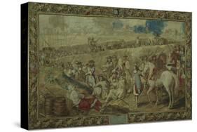 Louis XIV at the Battle of Tournay, June 21, 1667-null-Stretched Canvas