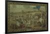 Louis XIV at the Battle of Tournay, June 21, 1667-null-Framed Giclee Print