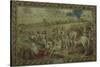 Louis XIV at the Battle of Tournay, June 21, 1667-null-Stretched Canvas