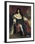 Louis XIV, Called "Le Roi Soleil" (1638-1715)-null-Framed Art Print