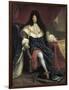 Louis XIV, Called "Le Roi Soleil" (1638-1715)-null-Framed Art Print
