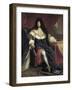 Louis XIV, Called "Le Roi Soleil" (1638-1715)-null-Framed Art Print