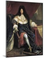 Louis XIV, Called "Le Roi Soleil" (1638-1715)-null-Mounted Art Print