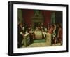 Louis XIV Dining with Moliere, 1837-Jean-Auguste-Dominique Ingres-Framed Giclee Print