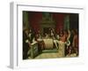 Louis XIV Dining with Moliere, 1837-Jean-Auguste-Dominique Ingres-Framed Giclee Print