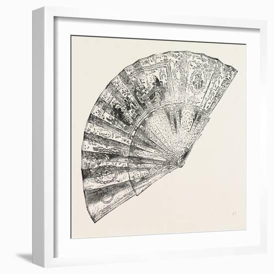 Louis XIV. Fan , 1882-null-Framed Giclee Print