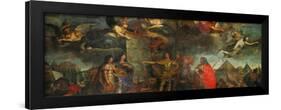 Louis XIV Gices Orders to Attack Four Strongholds in Holland, 1672-Charles Le Brun-Framed Giclee Print