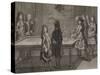 Louis XIV jouant au billard-Antoine Trouvain-Stretched Canvas