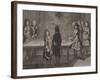 Louis XIV jouant au billard-Antoine Trouvain-Framed Giclee Print